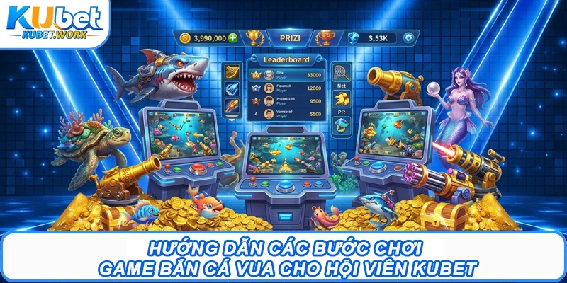 Hướng dẫn các bước chơi game bắn cá Vua cho hội viên Kubet